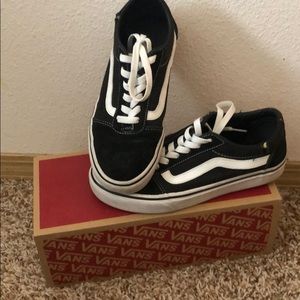 Black old school vans